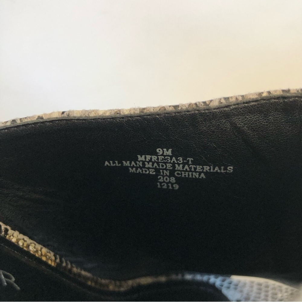 Marc Fisher Resa Snakeprint Block Heel Mule - image 11